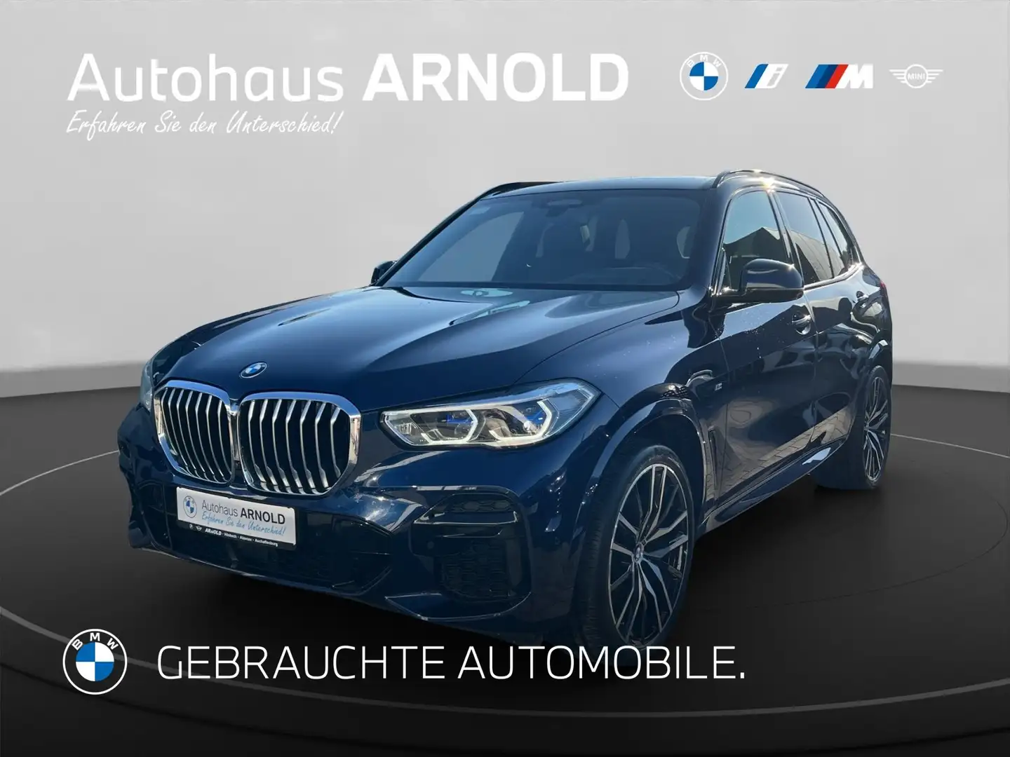 BMW X5 xDrive30d M Sportpaket B&W Surround Head-Up Standh Blau - 1
