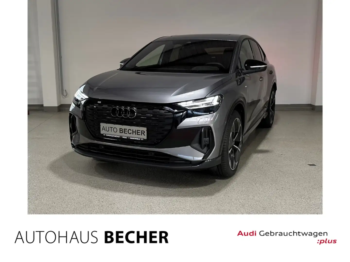 Audi Q4 e-tron Sportback 40 /AHK/Matrix/Pano/Sonos Grau - 1