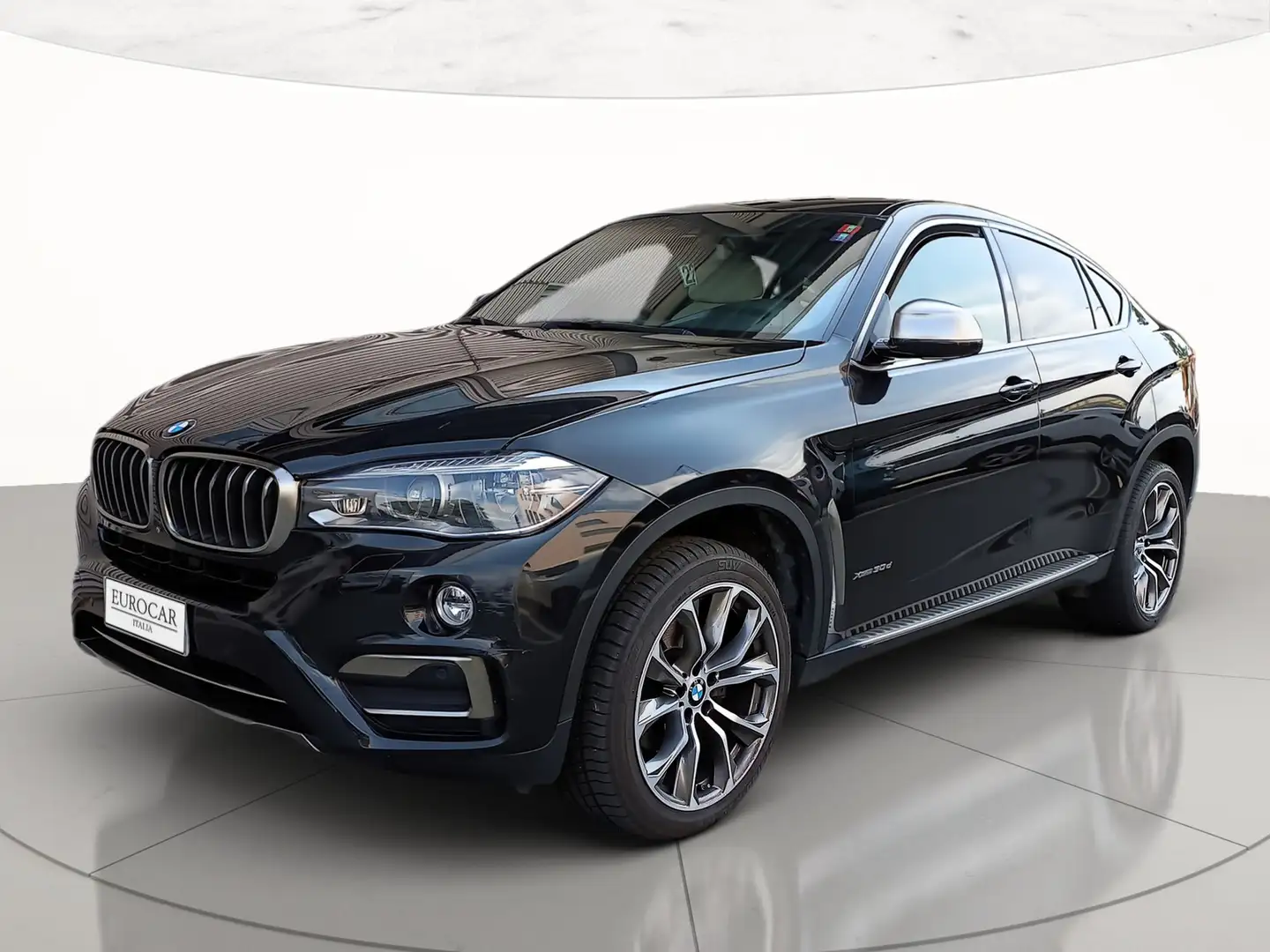 BMW X6 xdrive30d msport 258cv auto Negro - 1