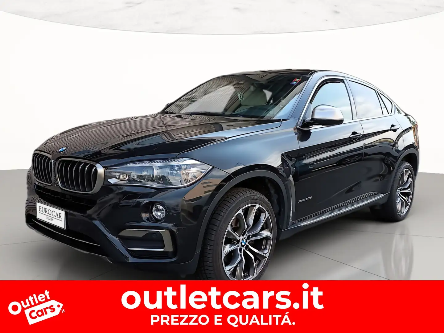 BMW X6 xdrive30d msport 258cv auto Noir - 1