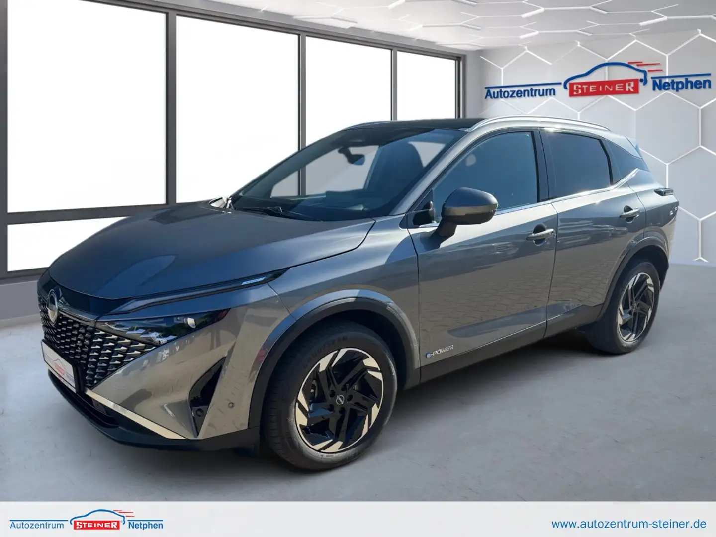 Nissan Qashqai 1.5 e-Power 190PS N-Connecta Pano HeadUp Klima Gris - 1