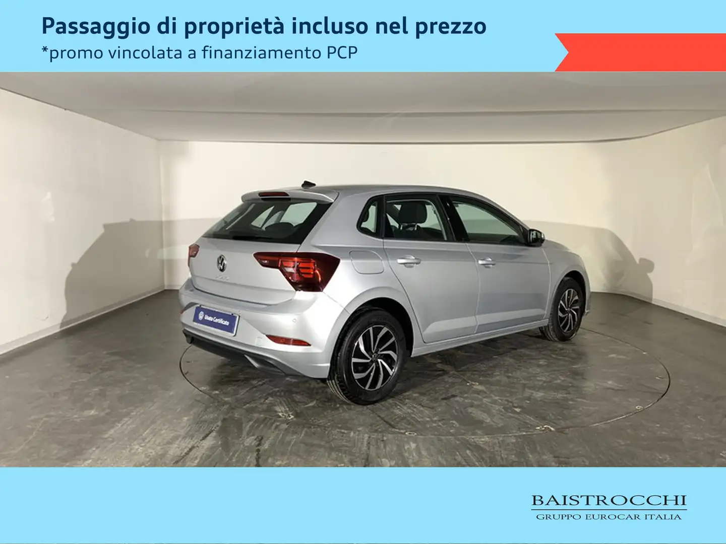 Volkswagen Polo 1.0 tsi life 95cv dsg Grigio - 2