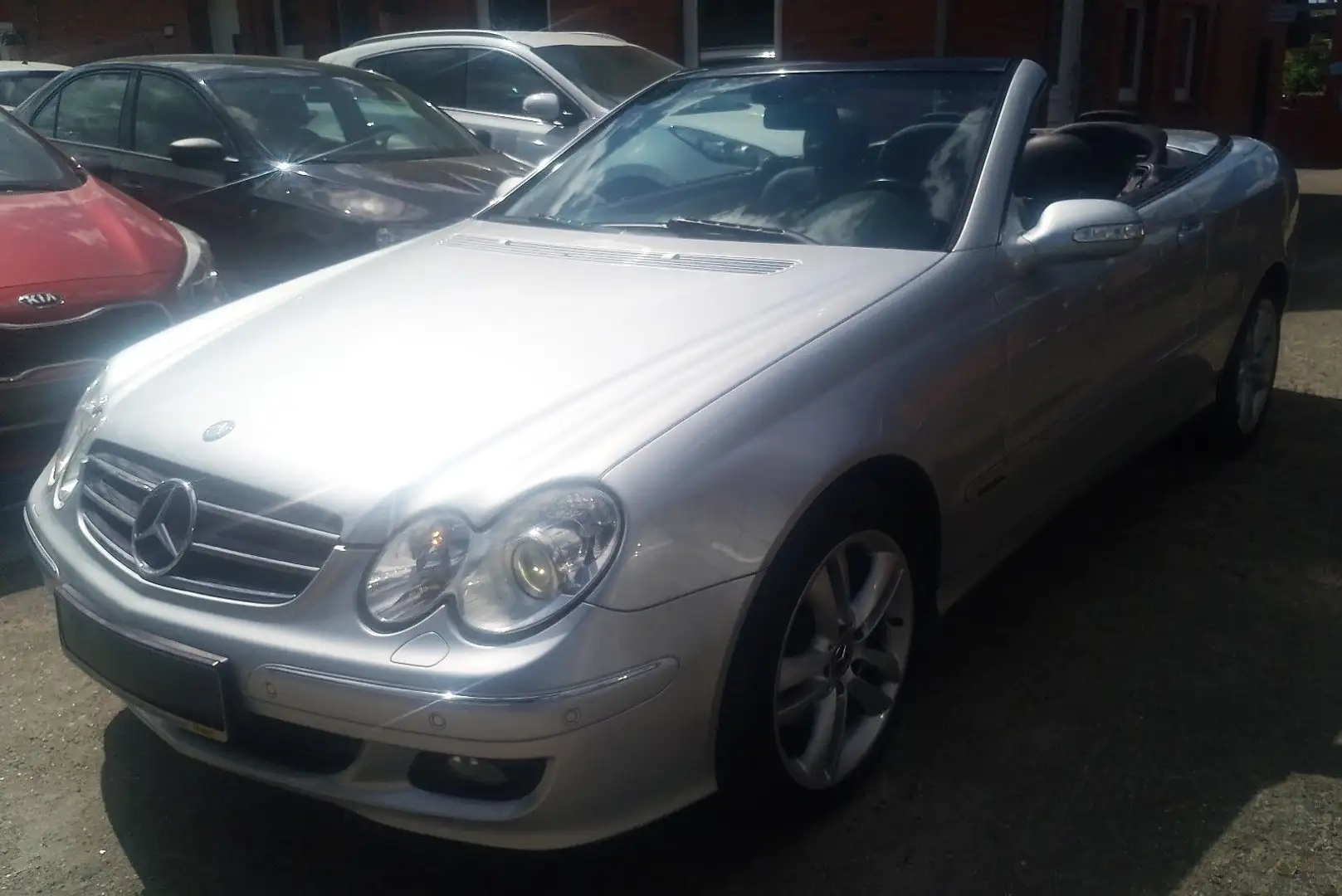 Mercedes-Benz CLK 200 KOMPRESSOR AVANTGARDE Plateado - 1