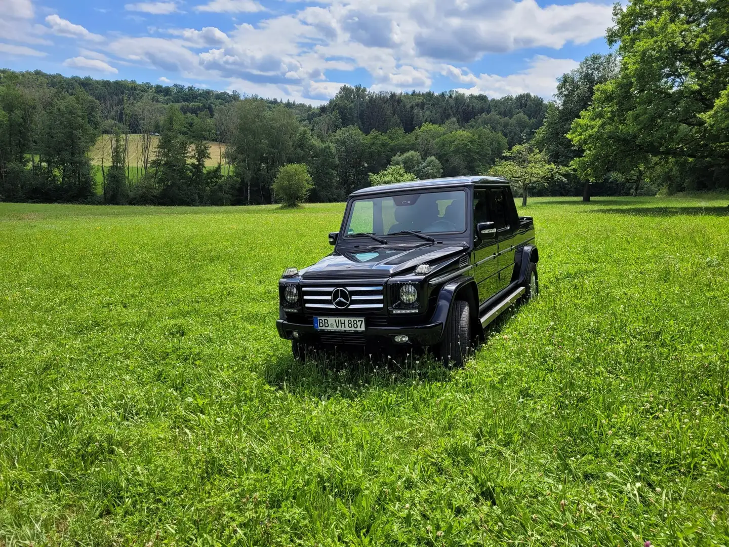 Mercedes-Benz G 500 Sonderumbau PickUp Negru - 1