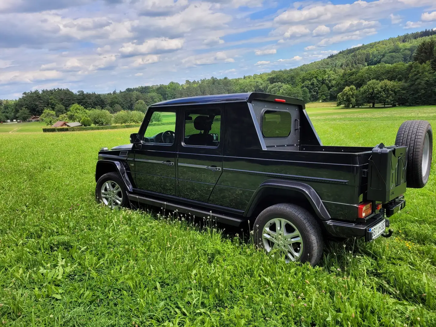 Mercedes-Benz G 500 Sonderumbau PickUp Czarny - 2