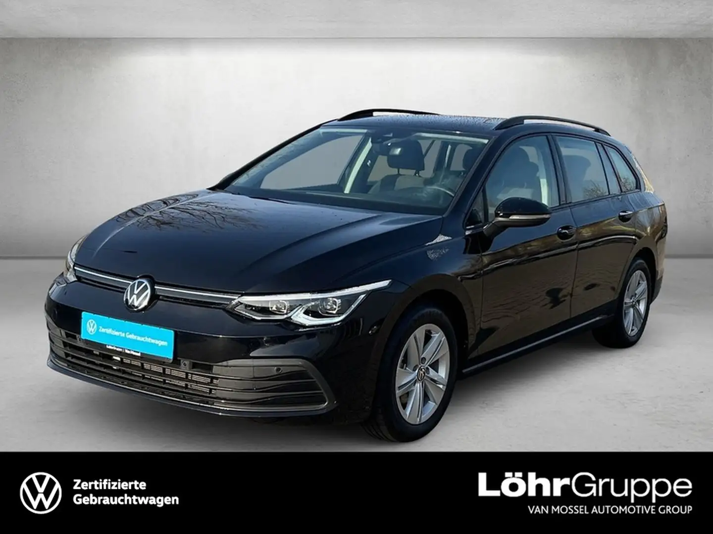 Volkswagen Golf VIII Variant 1.5 eTSI DSG Life *APP*LED* Schwarz - 1