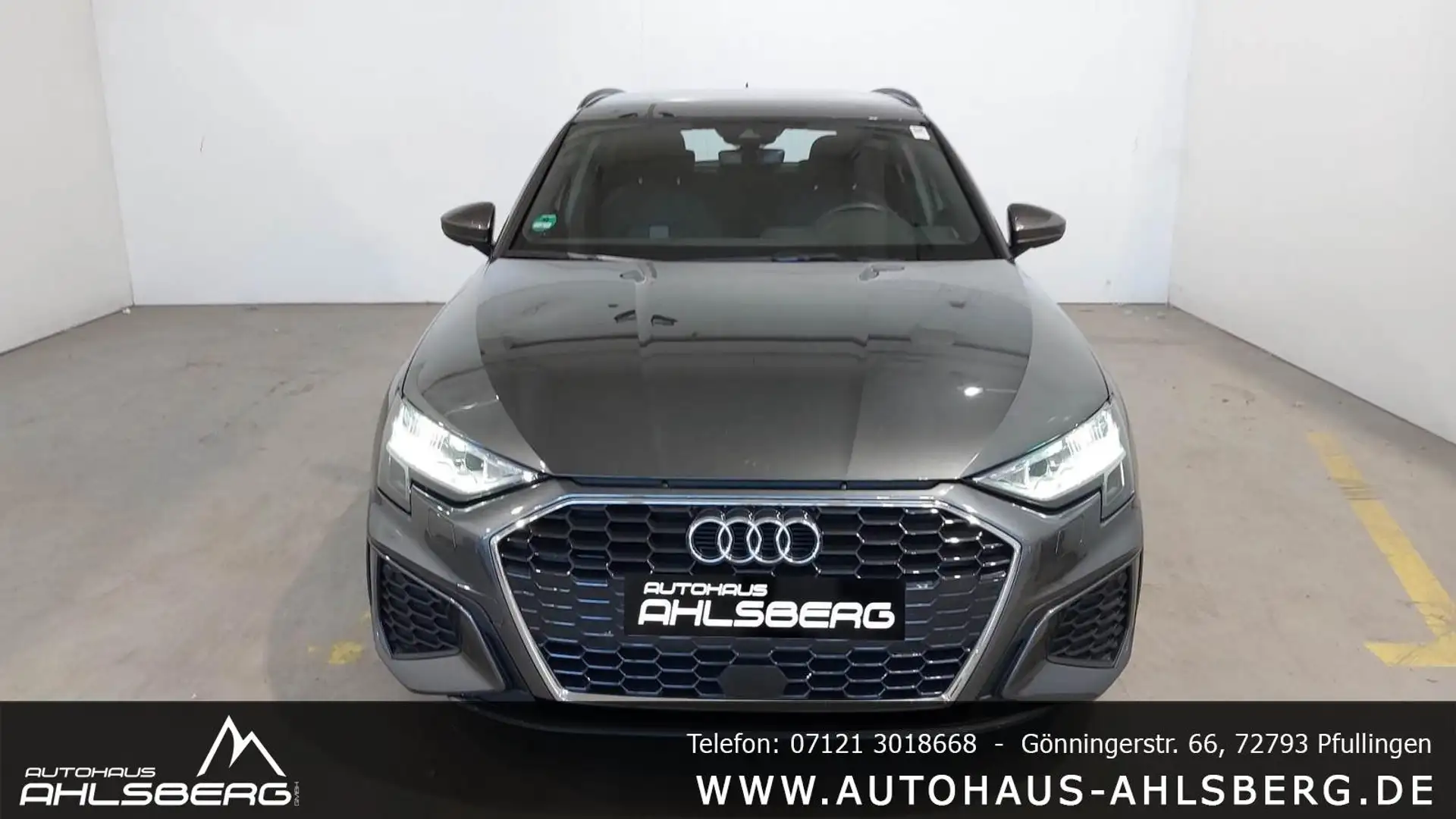 Audi A3 TDI SB/S-LINE/ VIRTUEL/TEMPO/LED/RFK/KEYLESS/NAVI Grau - 2