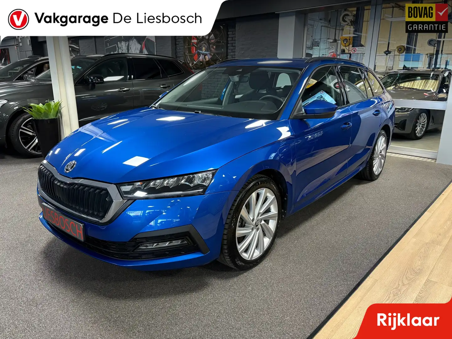 Skoda Octavia Combi 1.4 TSI iV PHEV Business Edition / led /stuu Blauw - 1