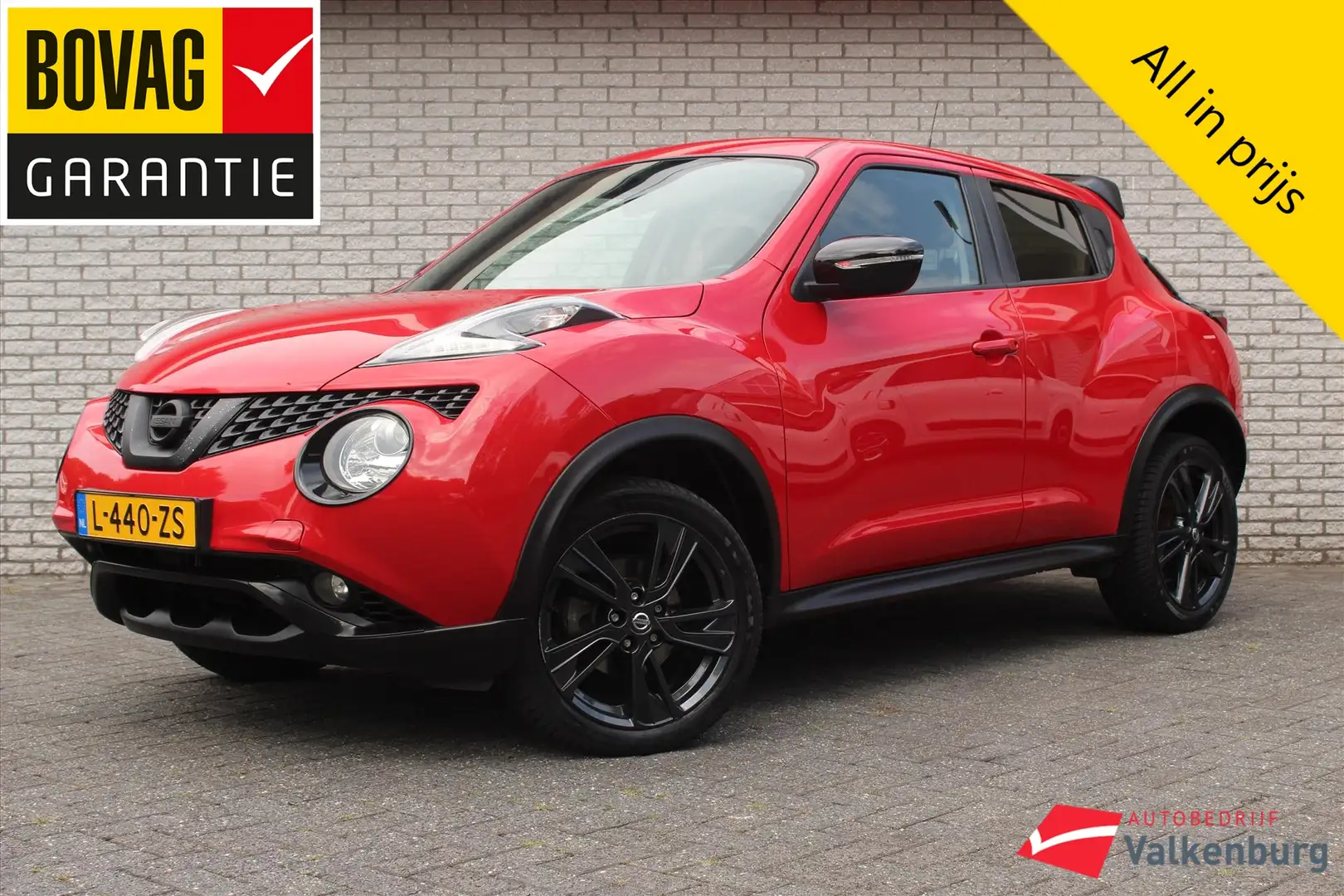 Nissan Juke 1.2 DIG-T S&S 115pk 2WD Acenta | Camera | NAVI | L Rood - 1