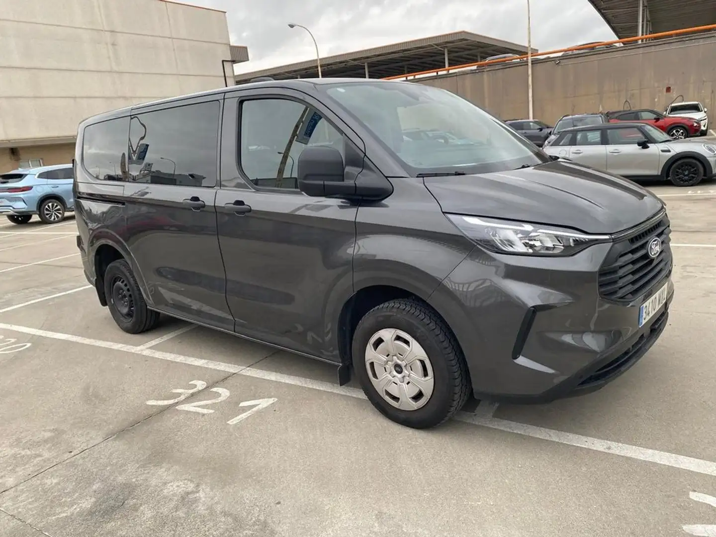 Ford Tourneo Custom 2.0 EcoBlue 100kW (136CV) L1 Trend Gris - 2