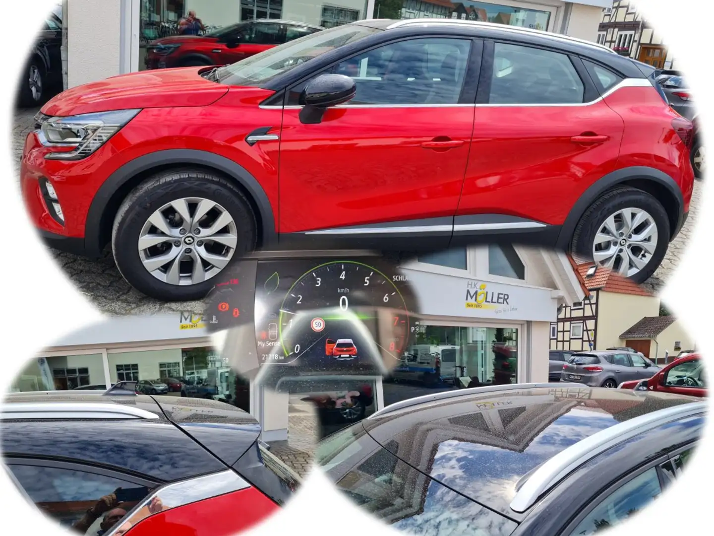 Renault Captur Intens Rot - 1