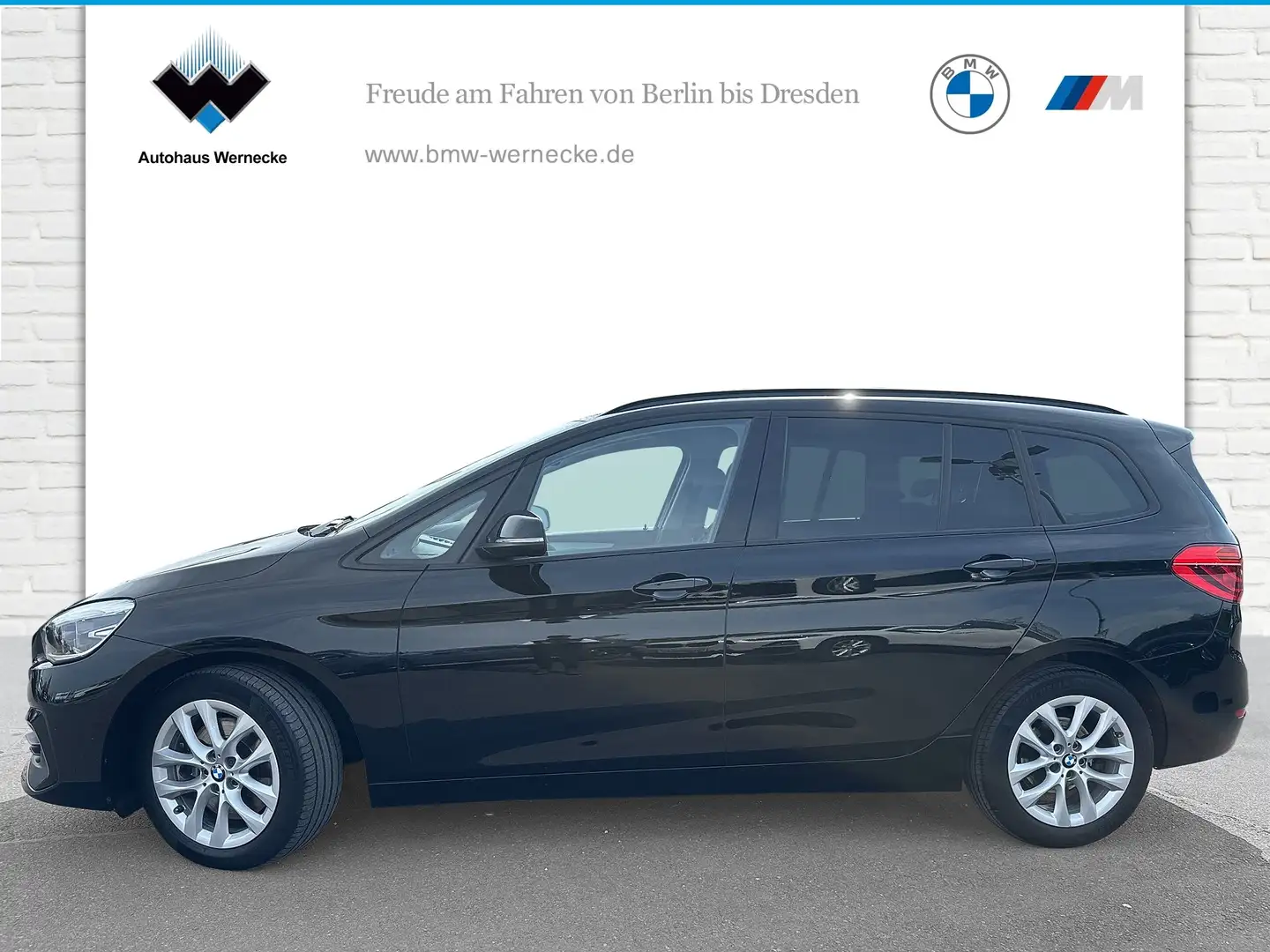 BMW 218 d Gran Tourer Advantage DAB LED Navi Shz PDC Noir - 2