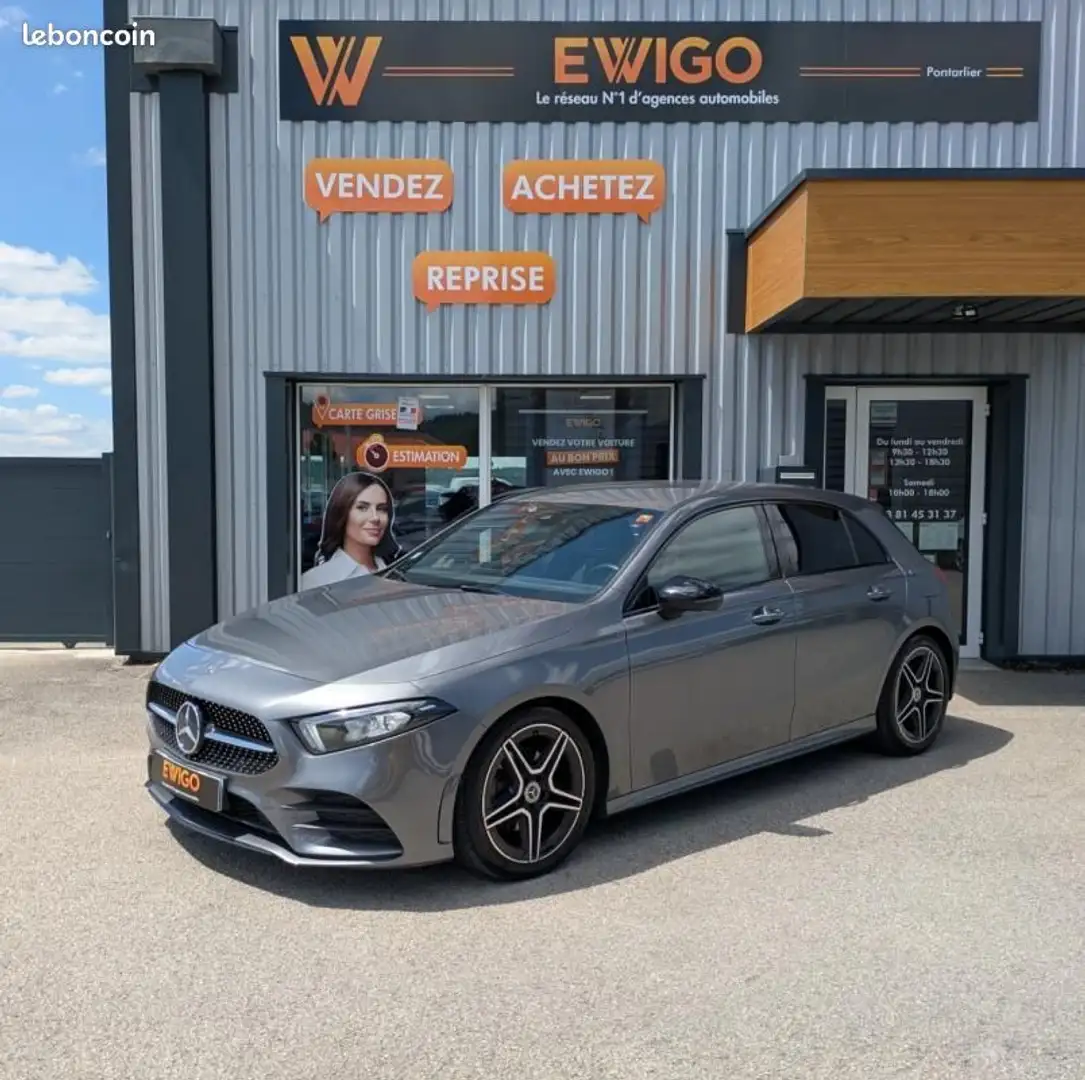 Mercedes-Benz A 200 Mercedes 2.0 200 D 150ch AMG LINE 8G-DCT BVA Gris - 1