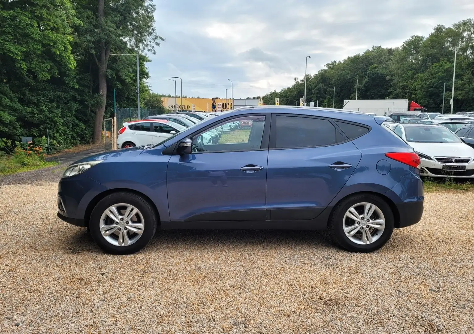 Hyundai iX35 Comfort 2WD/LPG*Euro 5*Klima*SR+LMF*WR*AHK* Azul - 2