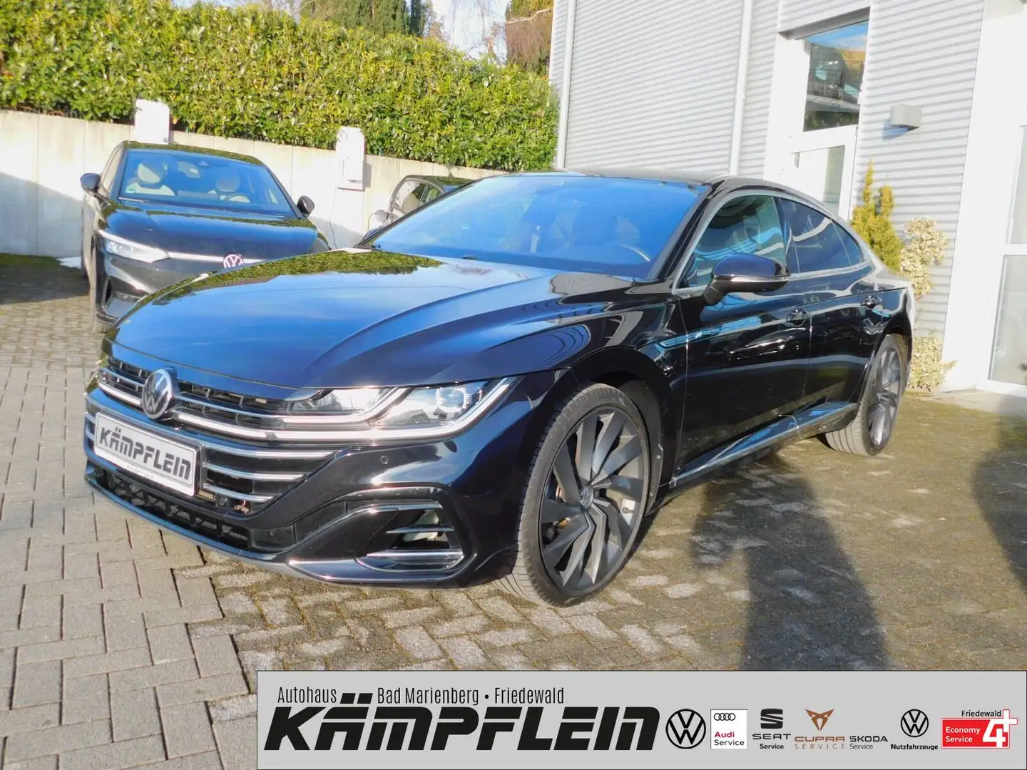 Volkswagen Arteon R-Line 4M 2.0TDI DSG DCC LEDER NAV LED Schwarz - 1