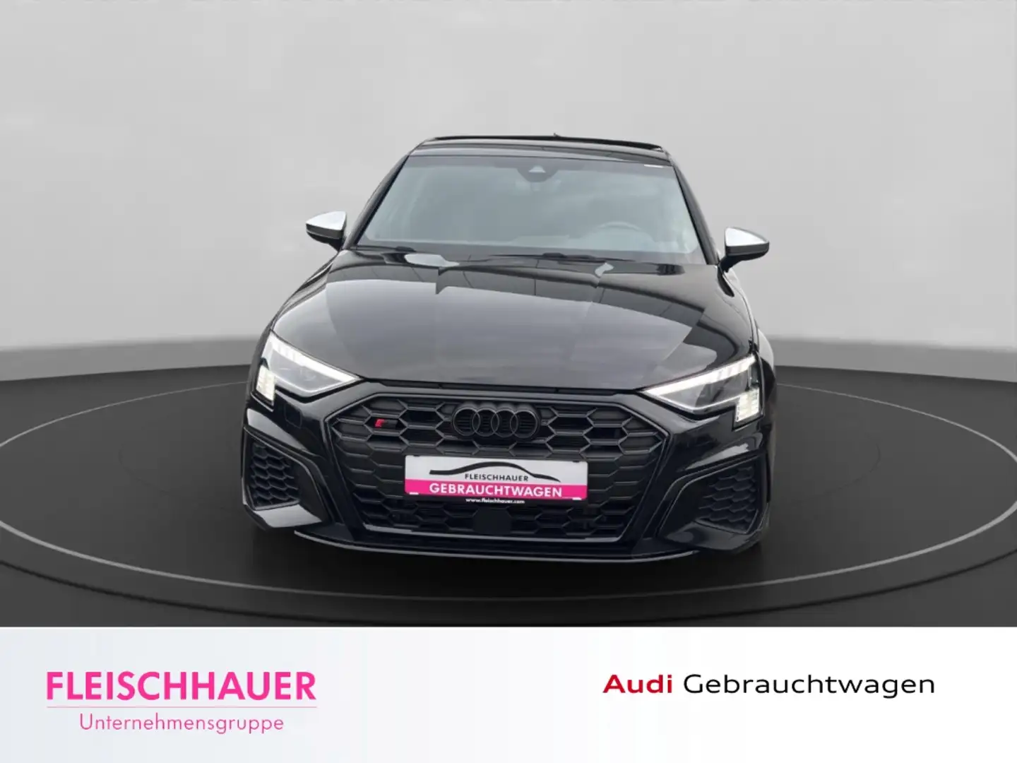 Audi S3 Sportback 2.0 TFSI quattro DSG+NAVI+ACC+SHZ Schwarz - 2