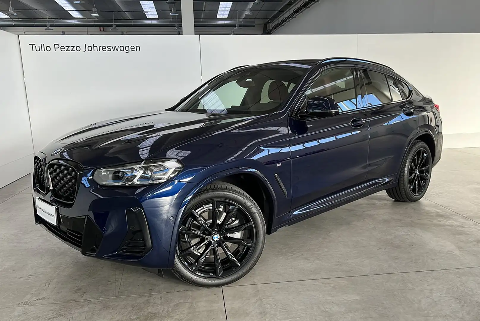 BMW X4 X4 xDrive 20d Msport 48v aut Bleu - 1