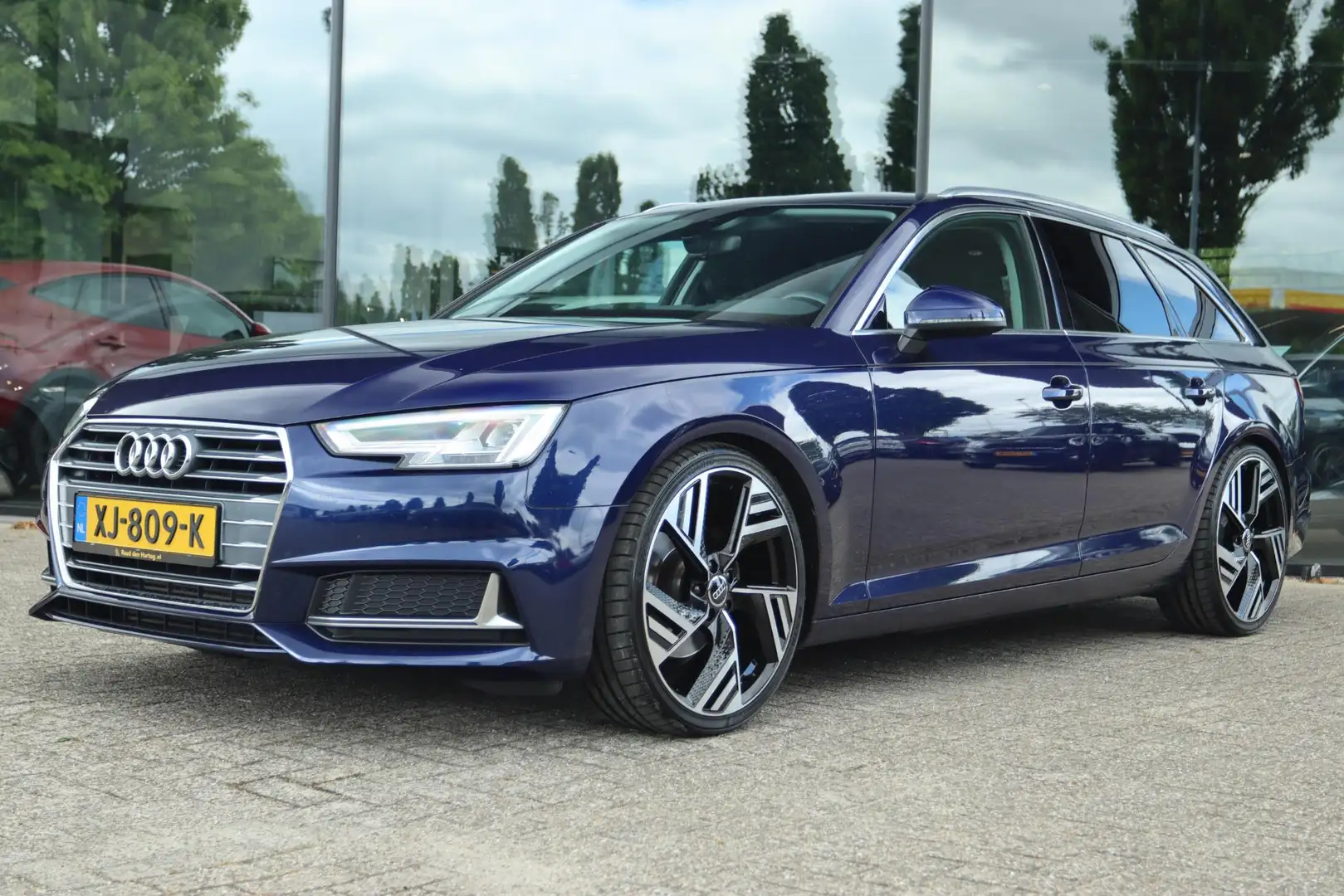 Audi A4 AVANT 35 TFSI SPORT LEASE ED. AUT. | TREKHAAK | LE Blauw - 1