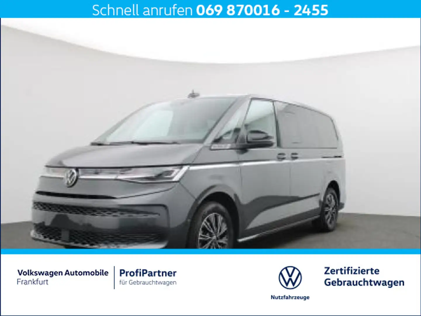 Volkswagen T7 Multivan T7 Multivan 2.0 TDI DSG Style Navi IQ.Light Fron Grau - 1