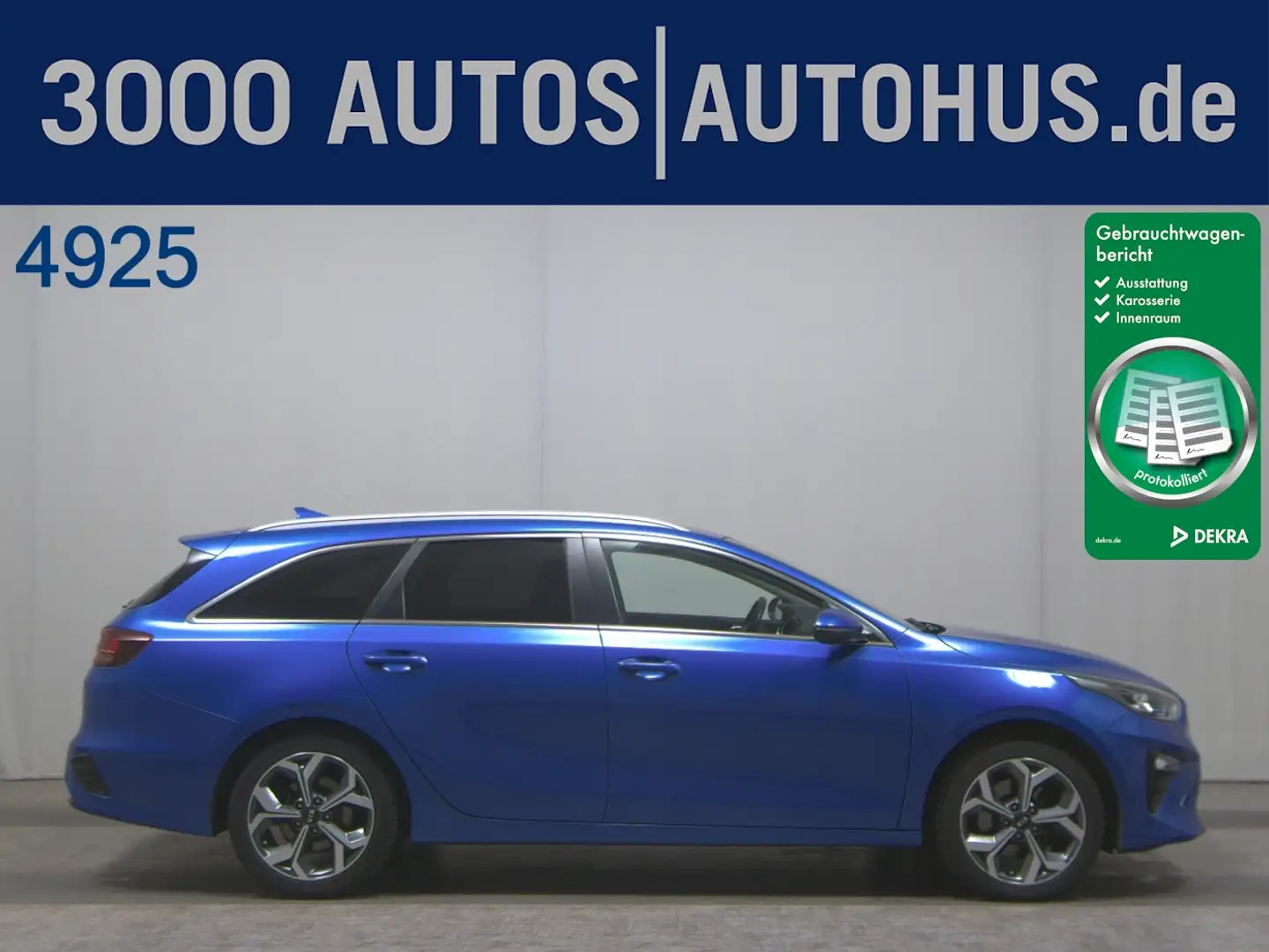 Kia Ceed SW / cee'd SW Ceed Sportswagon 1.6 CRDi Spirit ACC Navi LED Bleu - 1