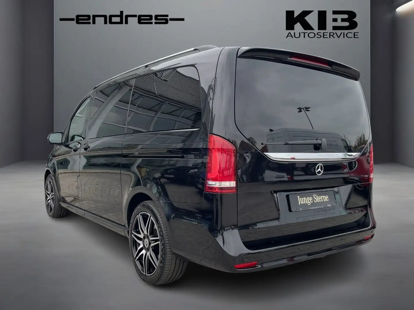 Mercedes-Benz V 300 d EDITION lang AMG-Line +AHK+TWA+ACC+LED Noir - 2
