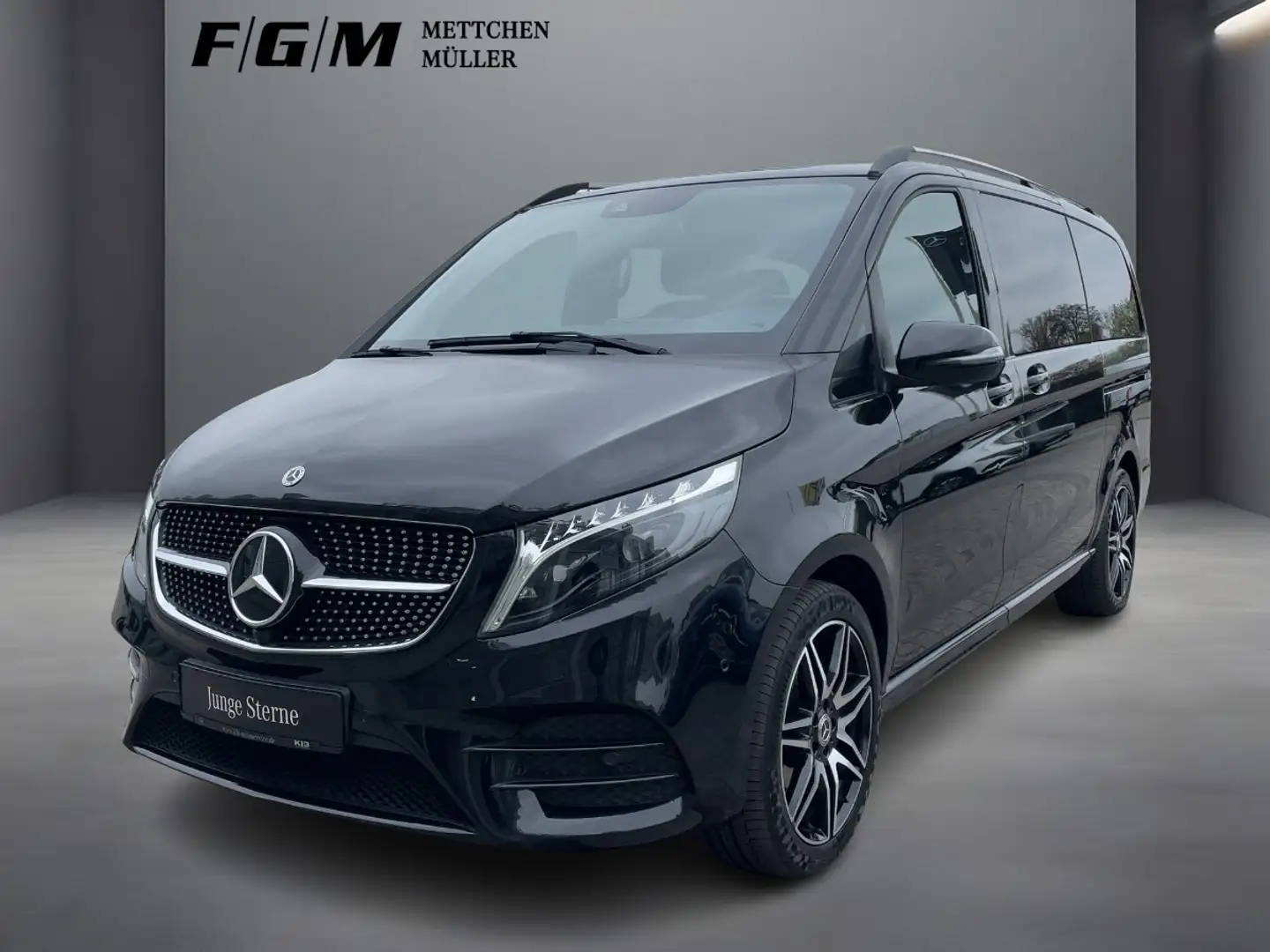 Mercedes-Benz V 300 d EDITION lang AMG-Line TWA|AHK|CarPlay Negro - 2