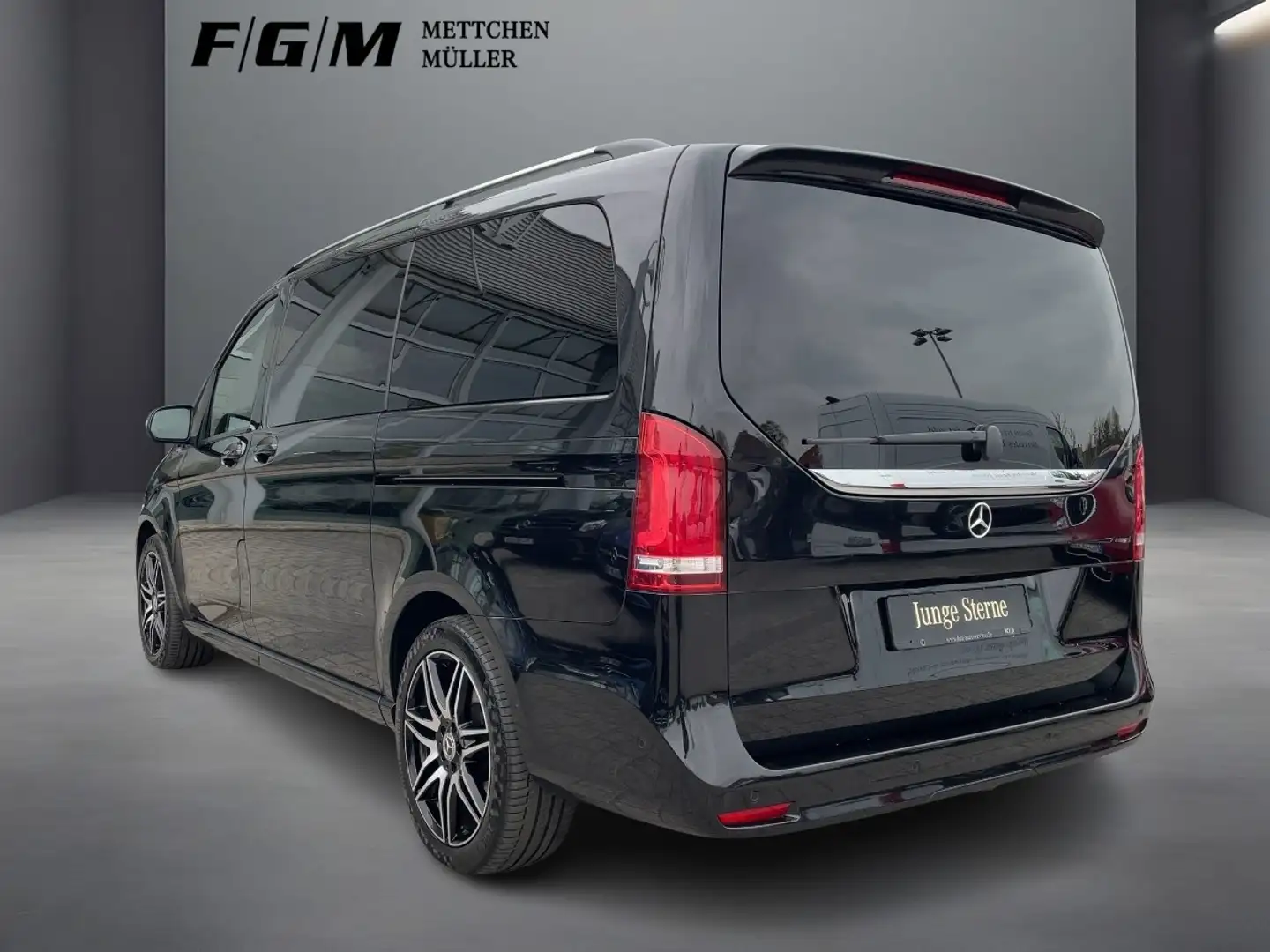 Mercedes-Benz V 300 d EDITION lang AMG-Line +AHK+TWA+ACC+LED Zwart - 2