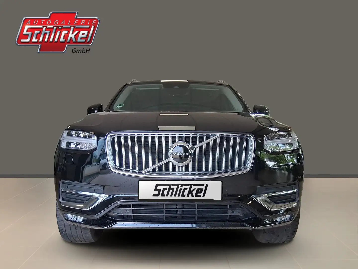 Volvo XC90 B5 Inscription AWD Navi ACC AHK el. Leder Met, Fekete - 2