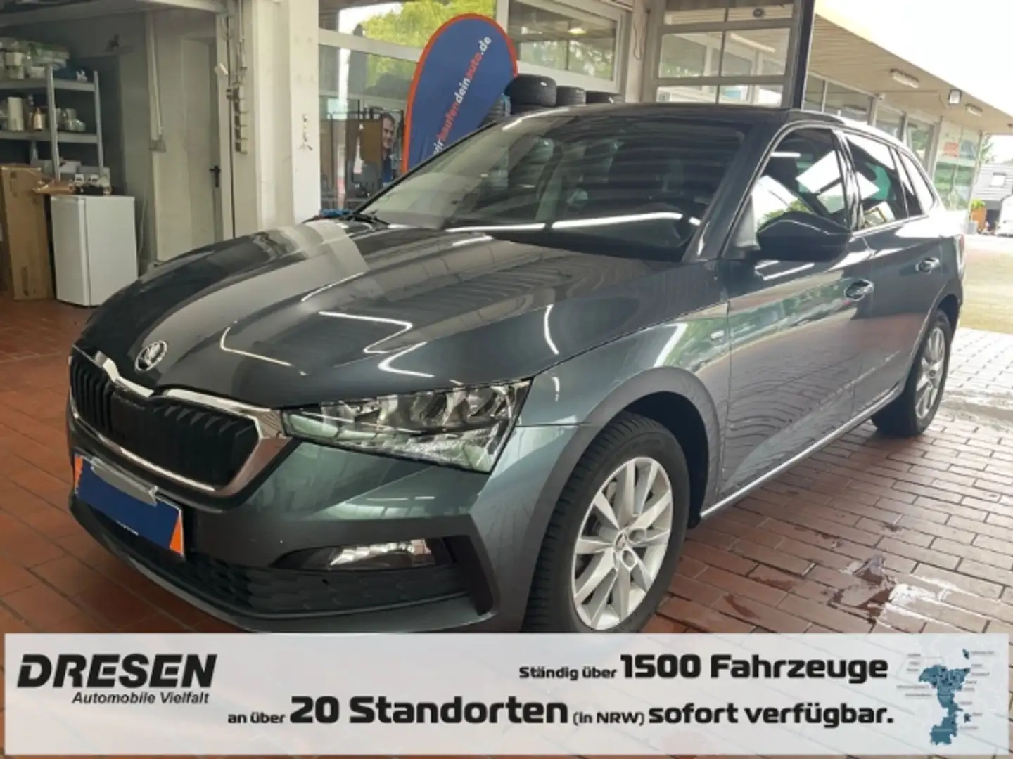 Skoda Scala Clever DSG Automatik Navi Digitales Cockpit LED Sp Grau - 1