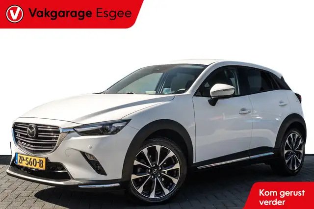Mazda CX-3 2.0 122 PK SkyActiv-G 120 GT-M | Zwart Leer | 2 e