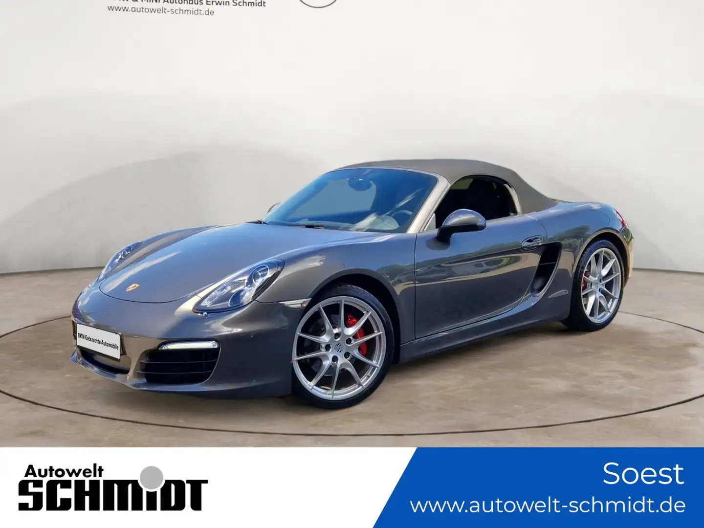 Porsche Boxster S + 2.Hand + GARANTIE Grijs - 1
