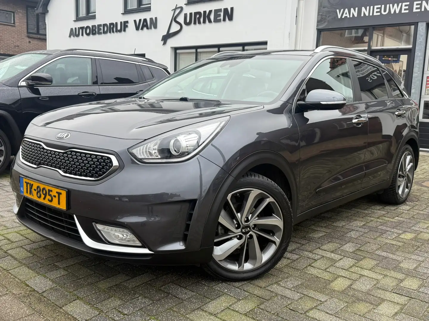 Kia Niro 1.6 GDi Hybrid Design Edition, Panoramadak,Trekhaa Gris - 1