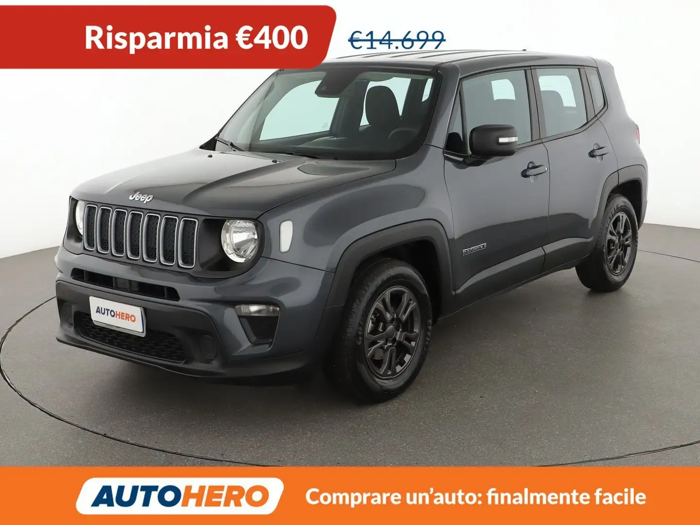 Jeep Renegade 1.0 TGDi Longitude 4x2 Gris - 1