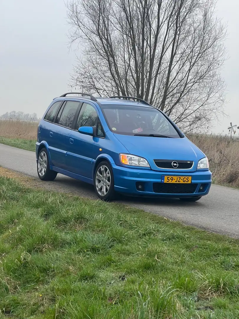 Opel Zafira 2.0-16V OPC Синий - 1