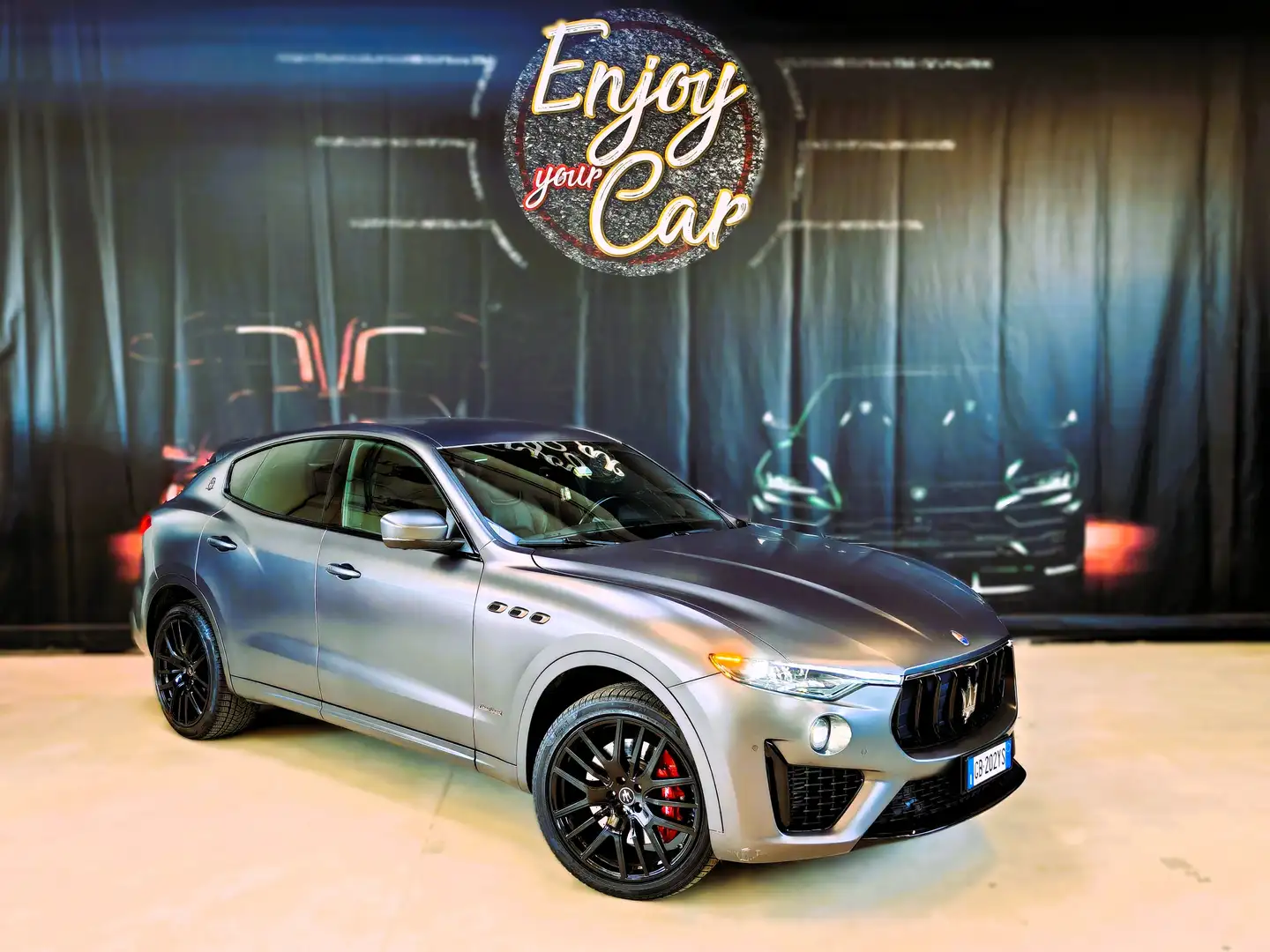 Maserati Levante 3.0 V6 Gransport 250 CV Auto VERNICE OPACA Grigio - 1