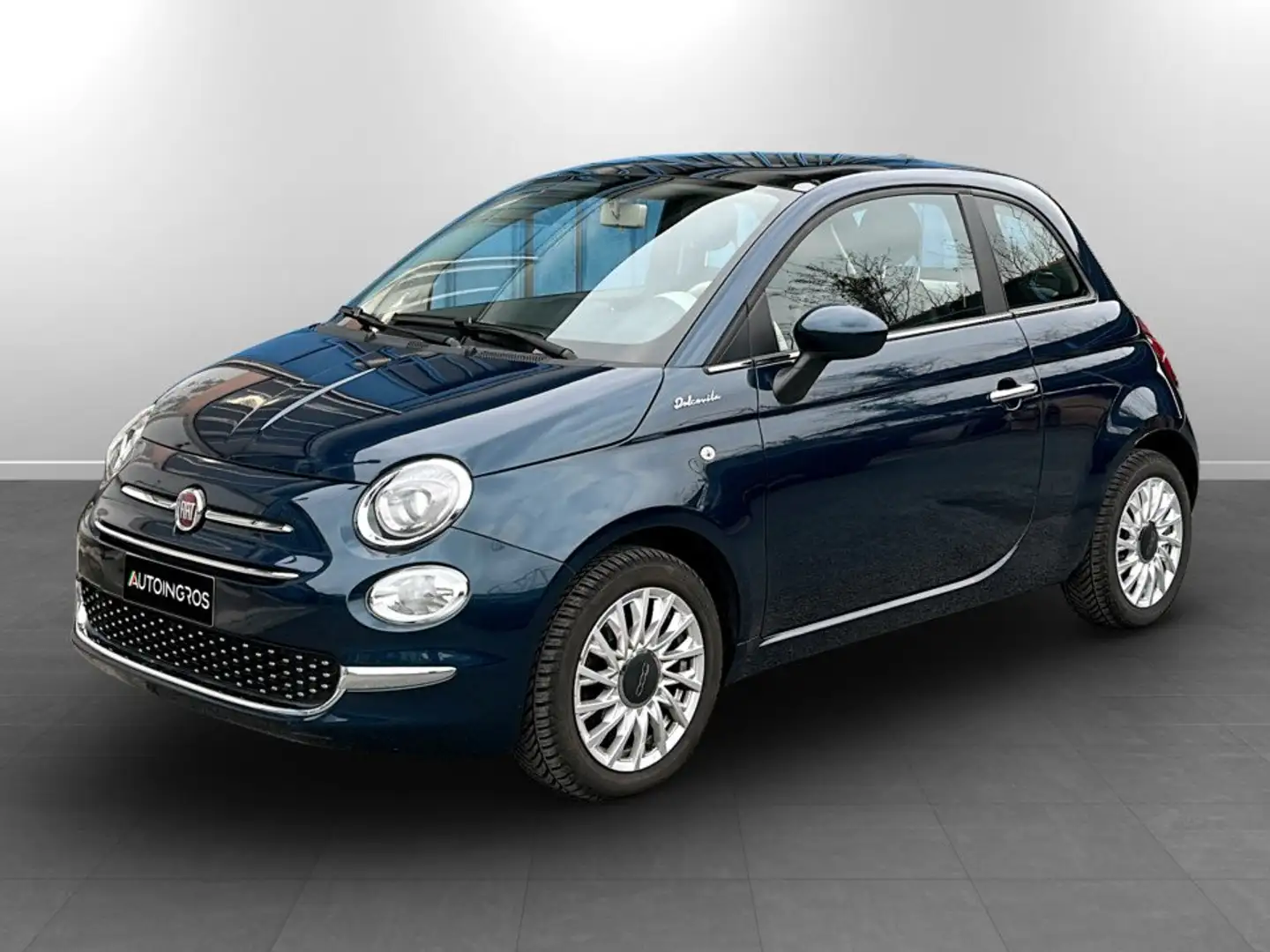 Fiat 500 1.2 Dolcevita easypower Gpl 69cv USATO GARANTITO Bleu - 1