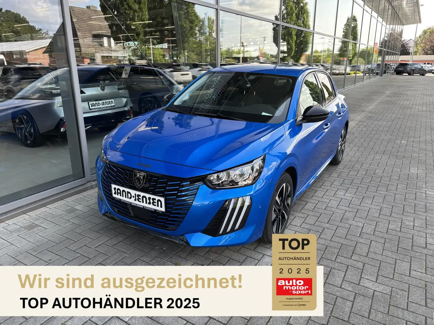 Peugeot 208 1,2 PT 100 Allure 6 Gang ACC 16" Sitzhz Bleu - 1