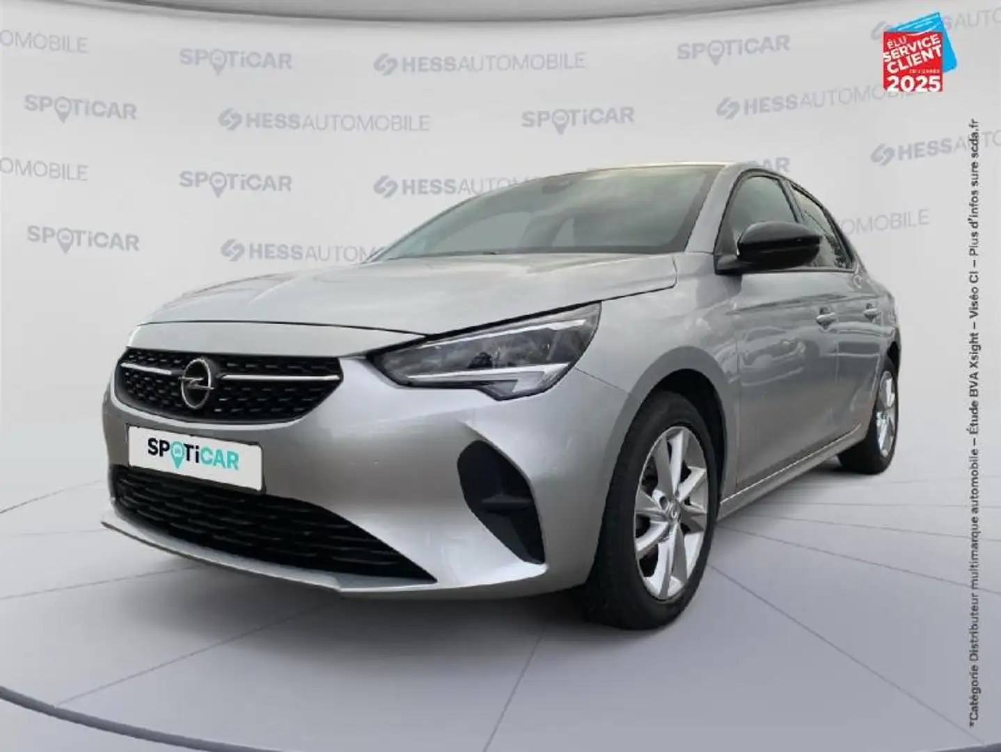 Opel Corsa-e 1.2 75ch Elegance Business GPS Radar Ar Gris - 1