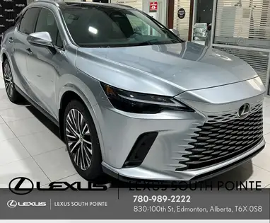 Silver 2024 Lexus RX SUV / Crossover 8-Speed Automatic