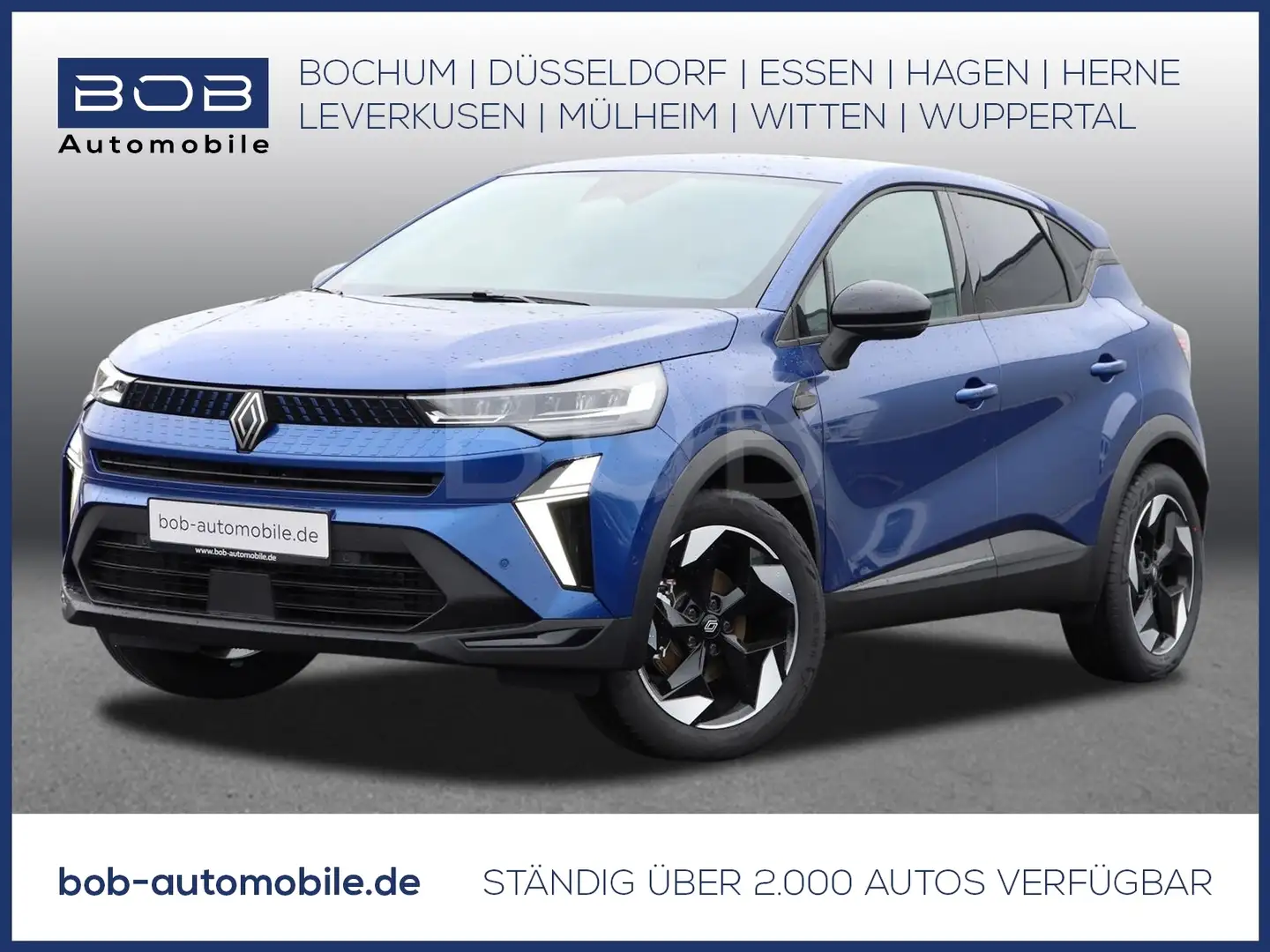 Renault Captur Techno Mild Hybrid 140 NAVI SHZ PDC KLIMA Blau - 1