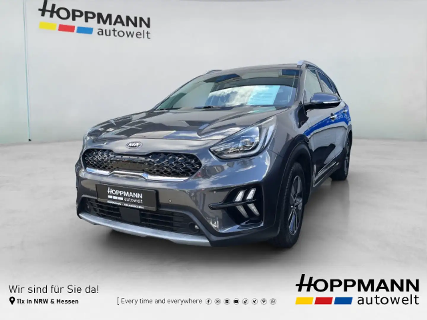 Kia Niro Kia Niro 1.6 Plug-in Hybrid SPIRIT, Leder Grau - 1