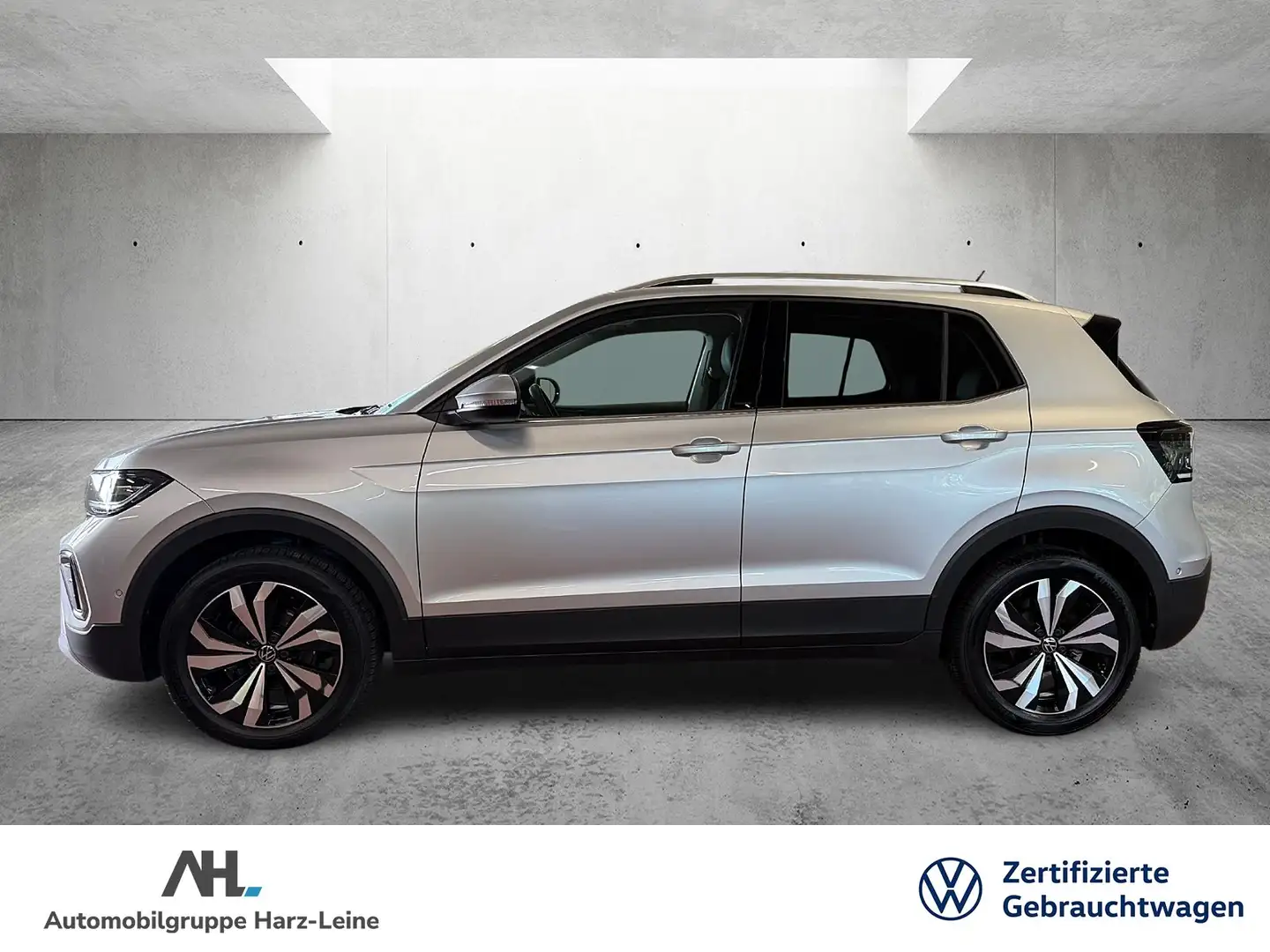 Volkswagen T-Cross 1.0 TSI Style DSG Matrix Navi AHK RFK Argent - 2