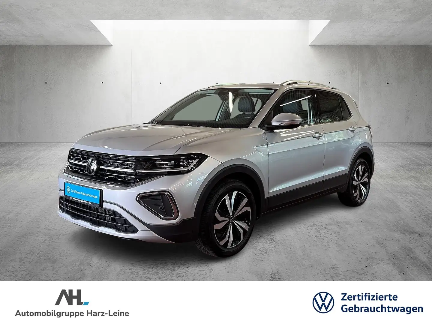 Volkswagen T-Cross 1.0 TSI Style DSG Matrix Navi AHK RFK Argent - 1