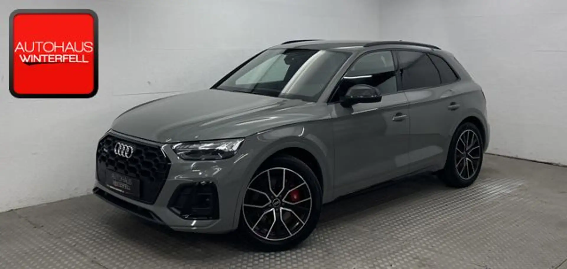 Audi SQ5 3.0 TDI qu OPTIK+AHK+MATRIX+MEMO+20Z+KEYLESS Grau - 1
