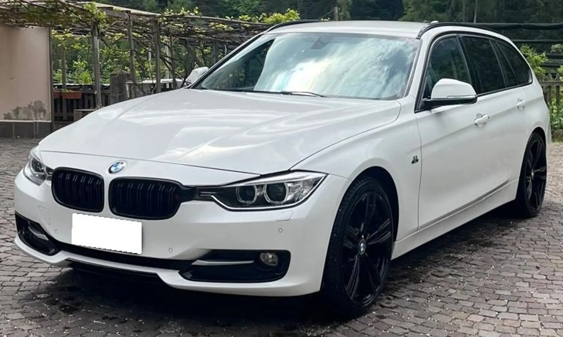 BMW 318 Serie 3 F31 2012 Touring 318d Business auto Білий - 1