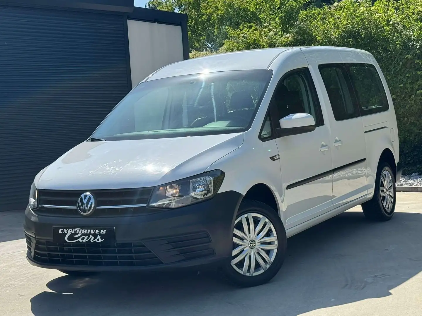 Volkswagen Caddy 2.0 TDI 102 CV MAXI FAMILY 7 PLACES GPS CLIM Blanc - 1