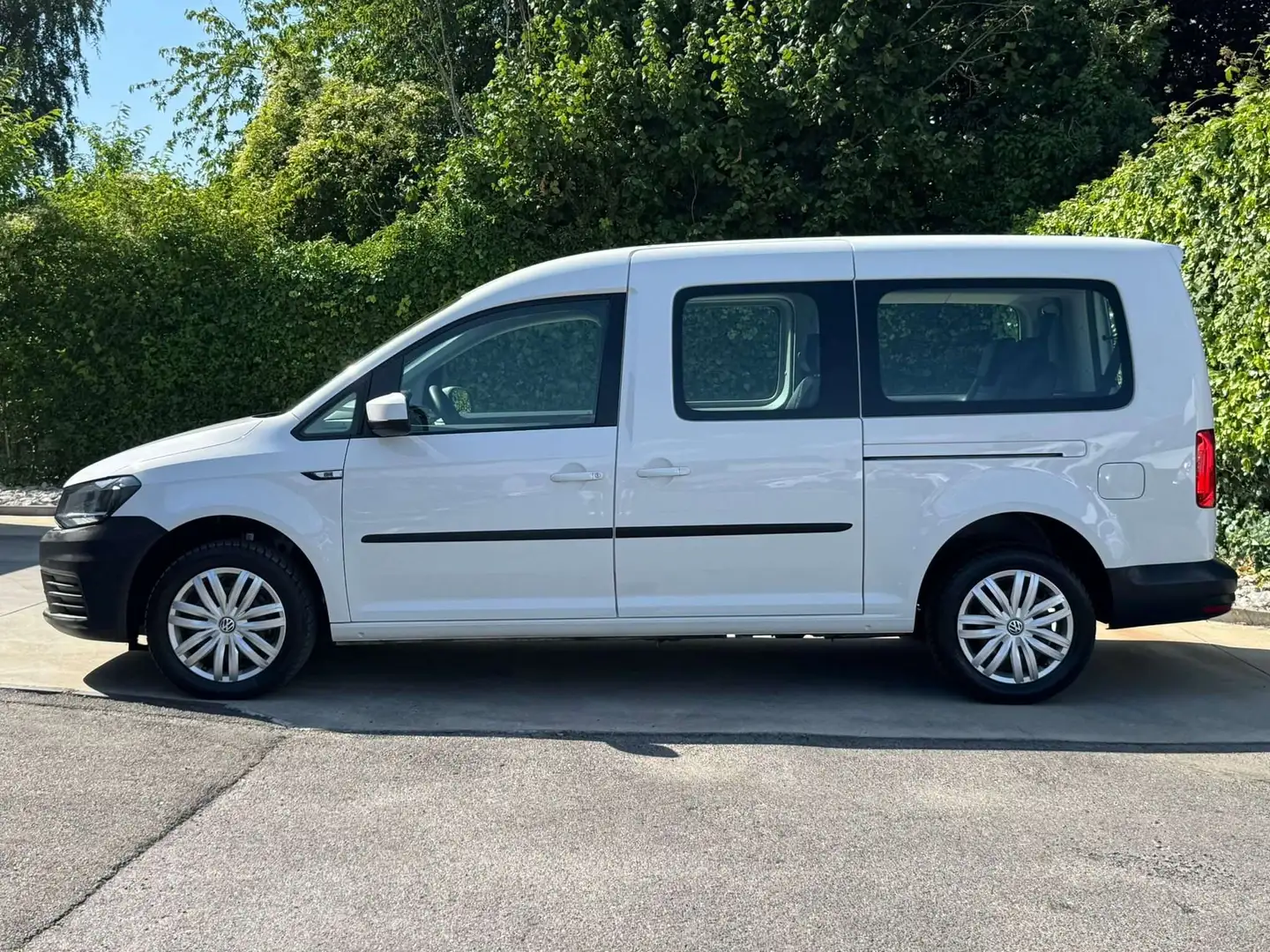 Volkswagen Caddy 2.0 TDI 102 CV MAXI FAMILY 7 PLACES GPS CLIM Blanc - 2