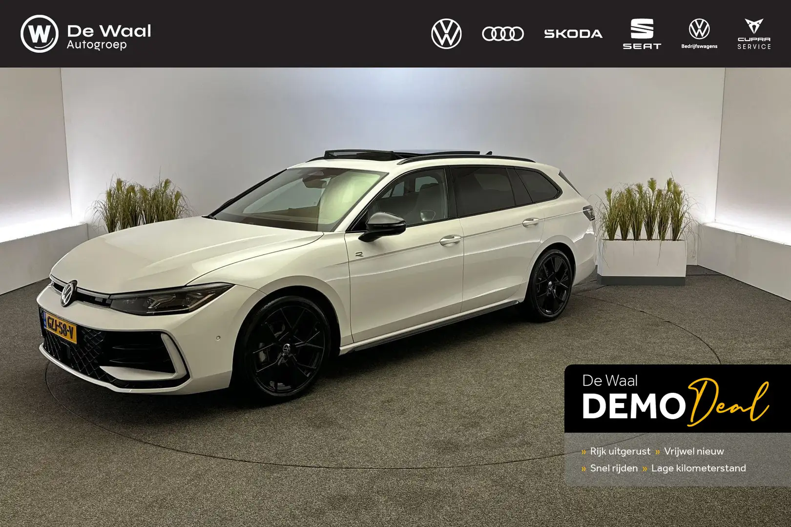 Volkswagen Passat Variant 1.5 eTSI 150pk DSG R-Line Edition | 360 Graden Cam Wit - 1