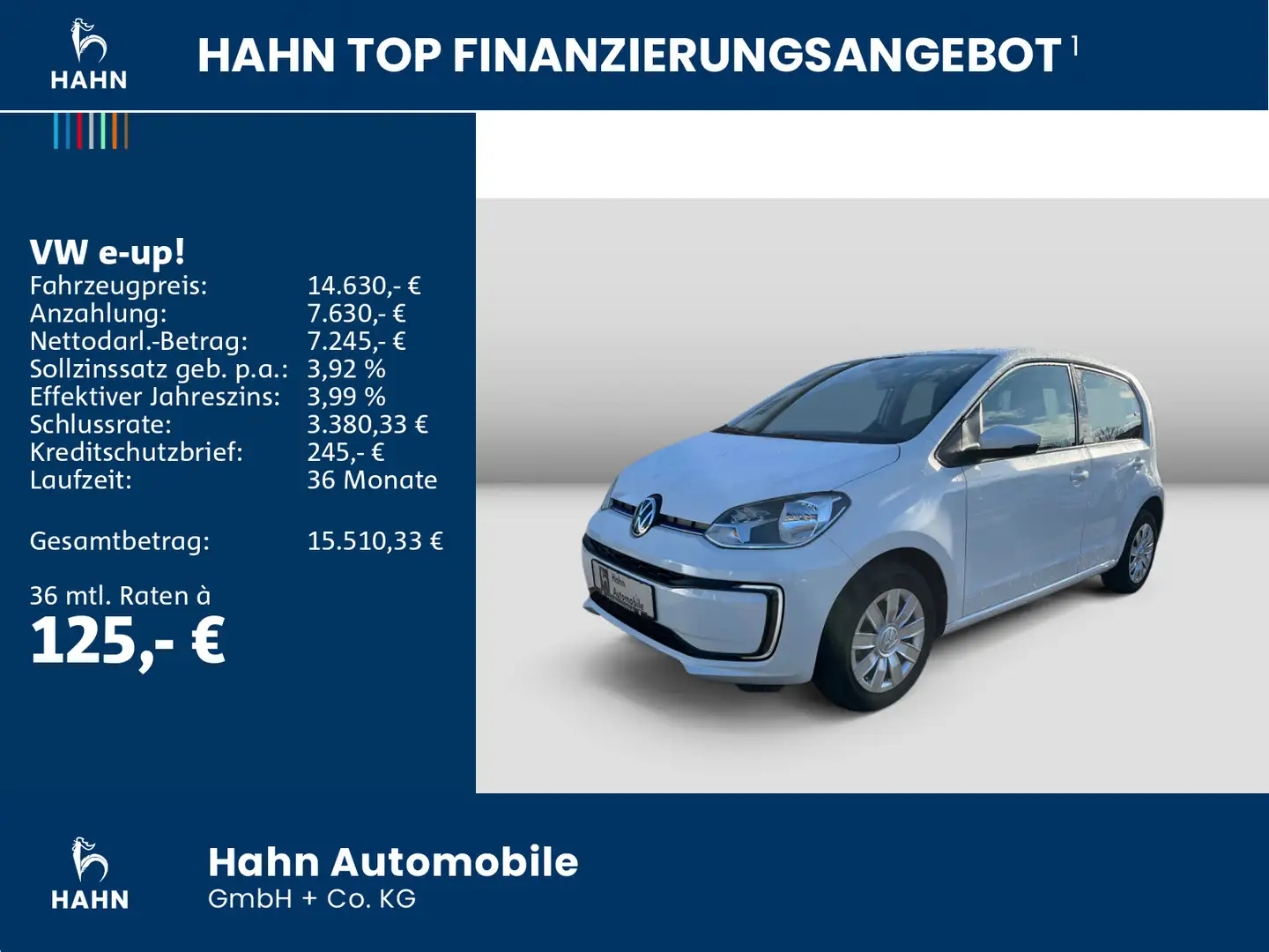 Volkswagen e-up! Move UP! Climatr Sitzheizung DAB Bluetooth Weiß - 2