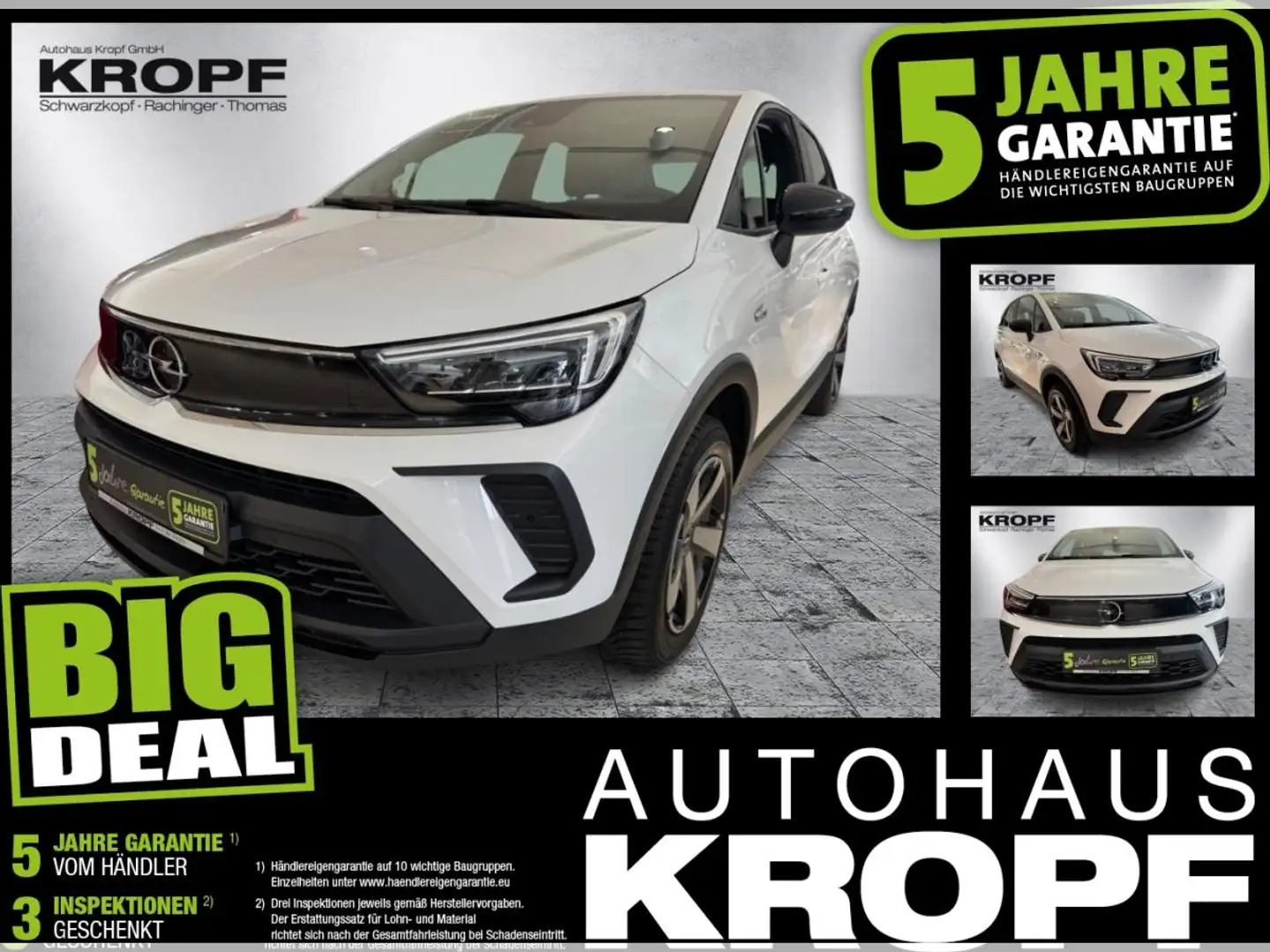 Opel Crossland 1.2 Turbo Edition Rückfahrkamera Weiß - 1